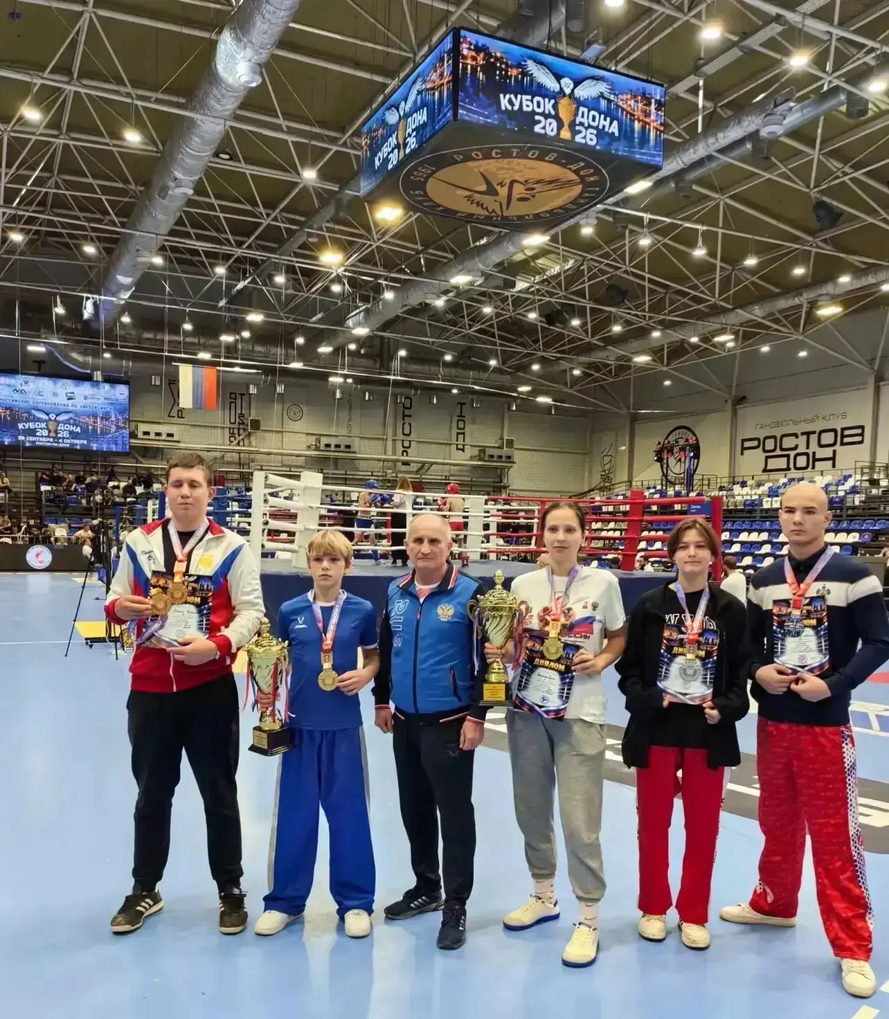 Новороссийские кикбоксеры привезли медали с Кубка Дона