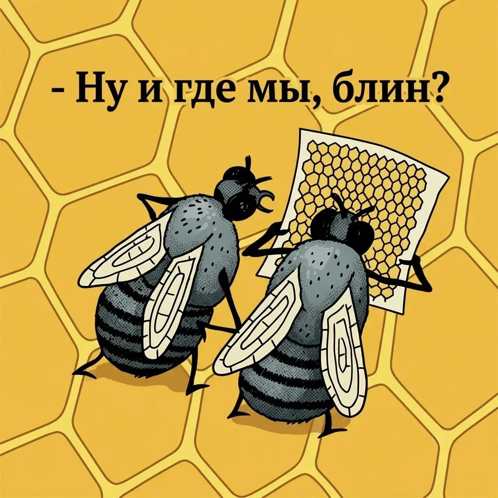 На бороде
