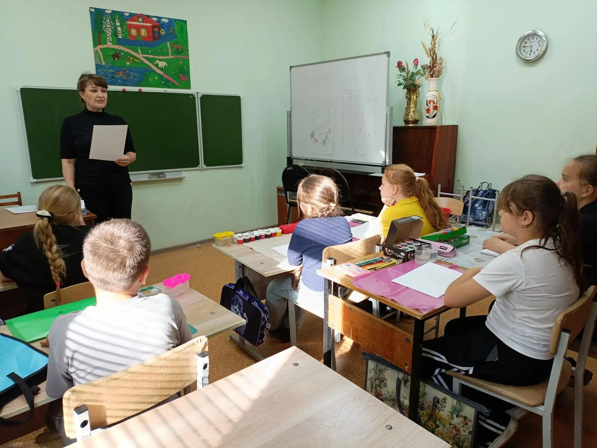Педагог - психолог школы Ольга Валерьевна Стругалёва провела профилактические информмин...