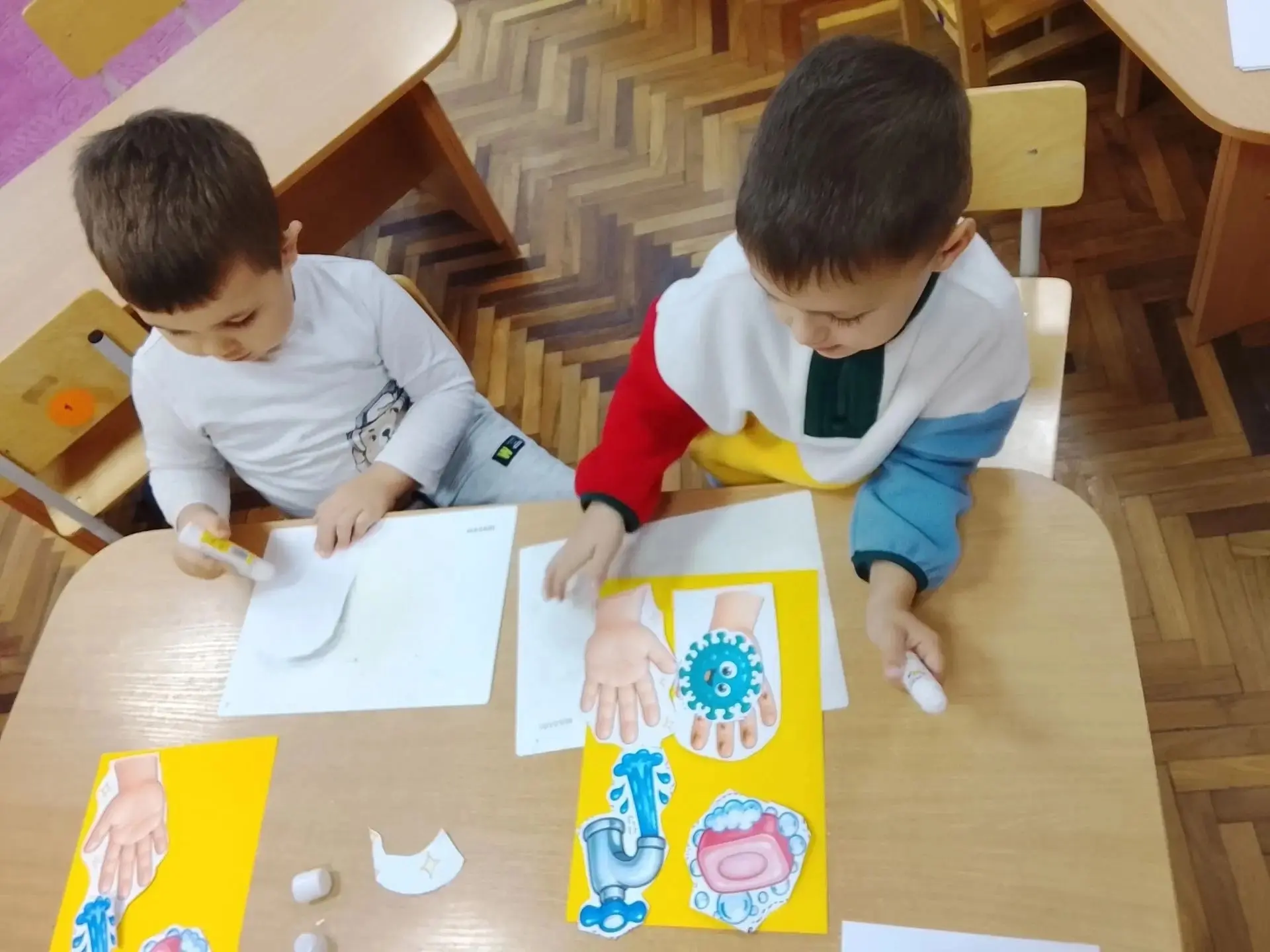 «День чистых рук» в группе "Радуга"