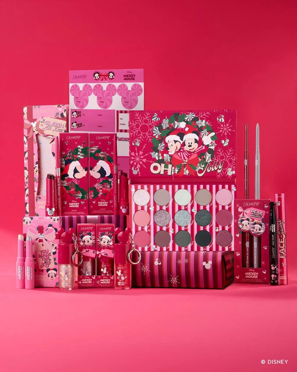 Смотрим праздничную коллекцию Colour Pop x Disney. Кстати, у палетки очень стильная гам...