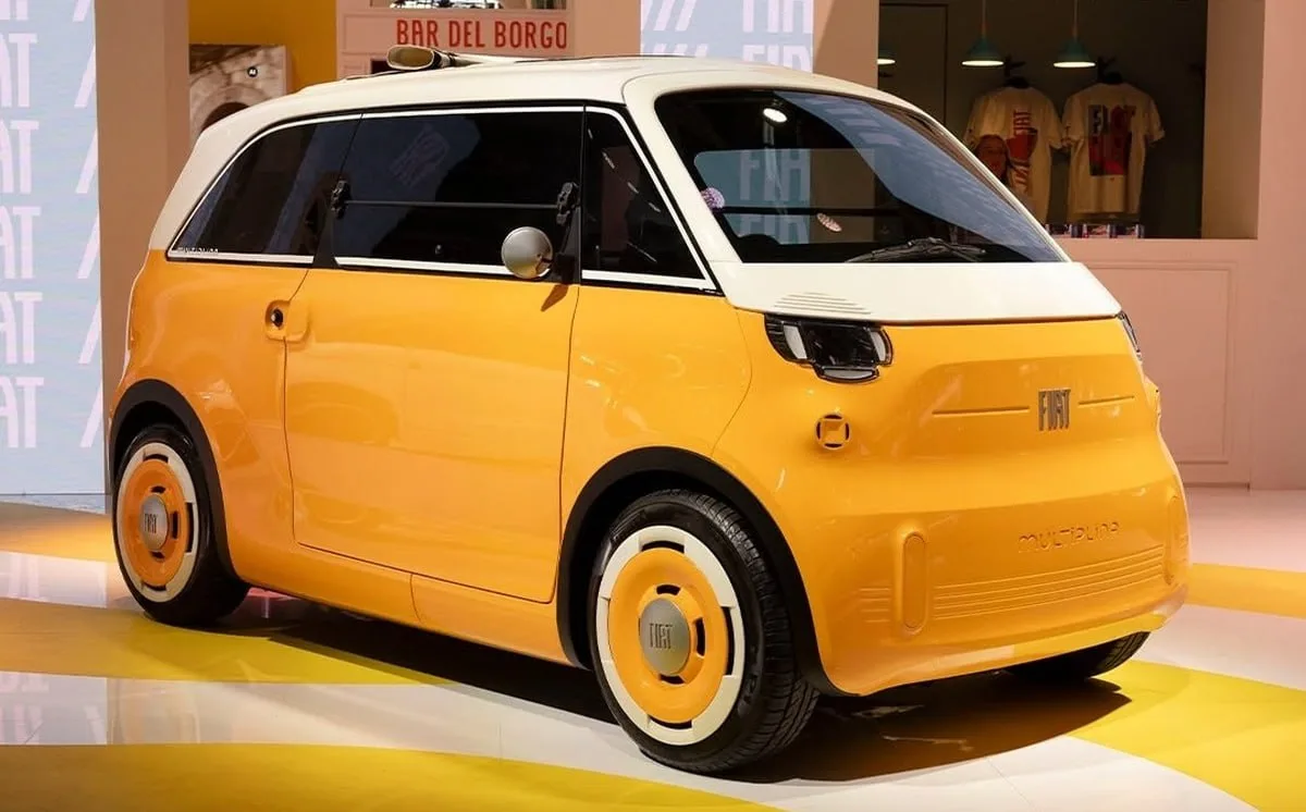 Fiat готовит четырёхместный электроквадрицикл Multiplina