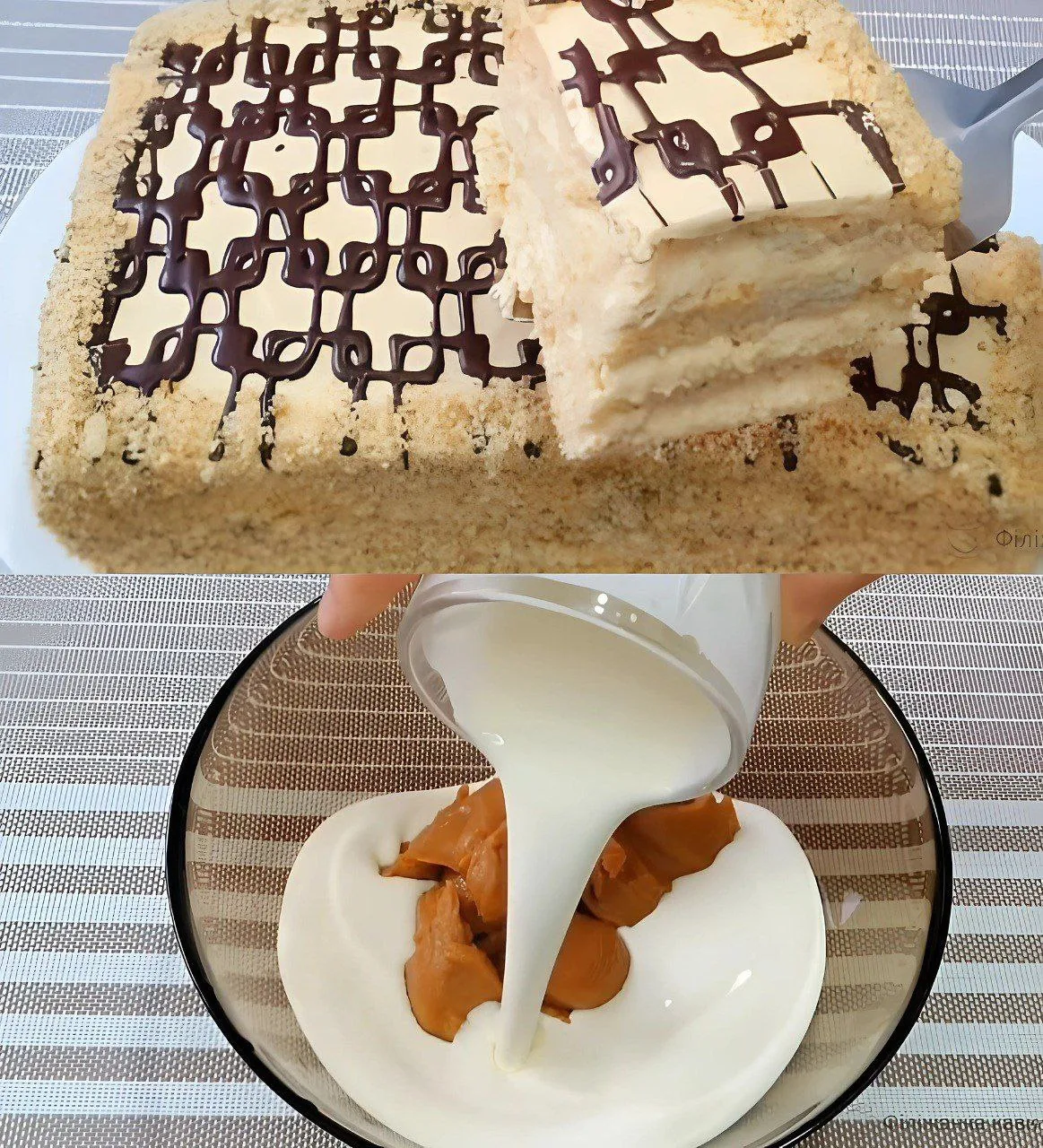 Торт, который тает во рту! Самый нежный домашний торт со вкуснейшим кремом и орехами — ...