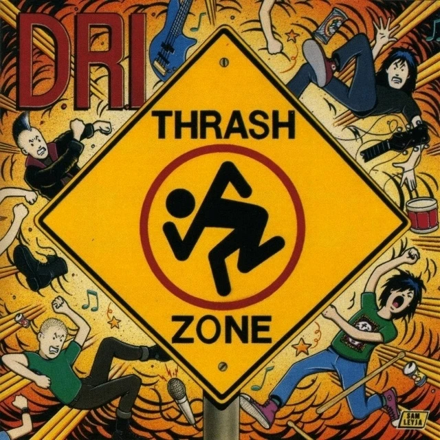 10 октября 1989 года вышел пятый студийный альбом D.R.I. - "Thrash Zone"