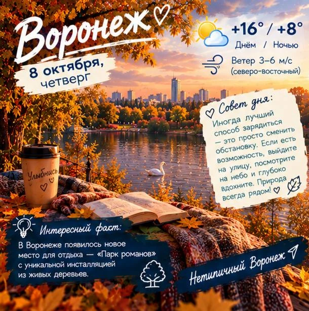 💤 Доброе утро, Воронеж!
