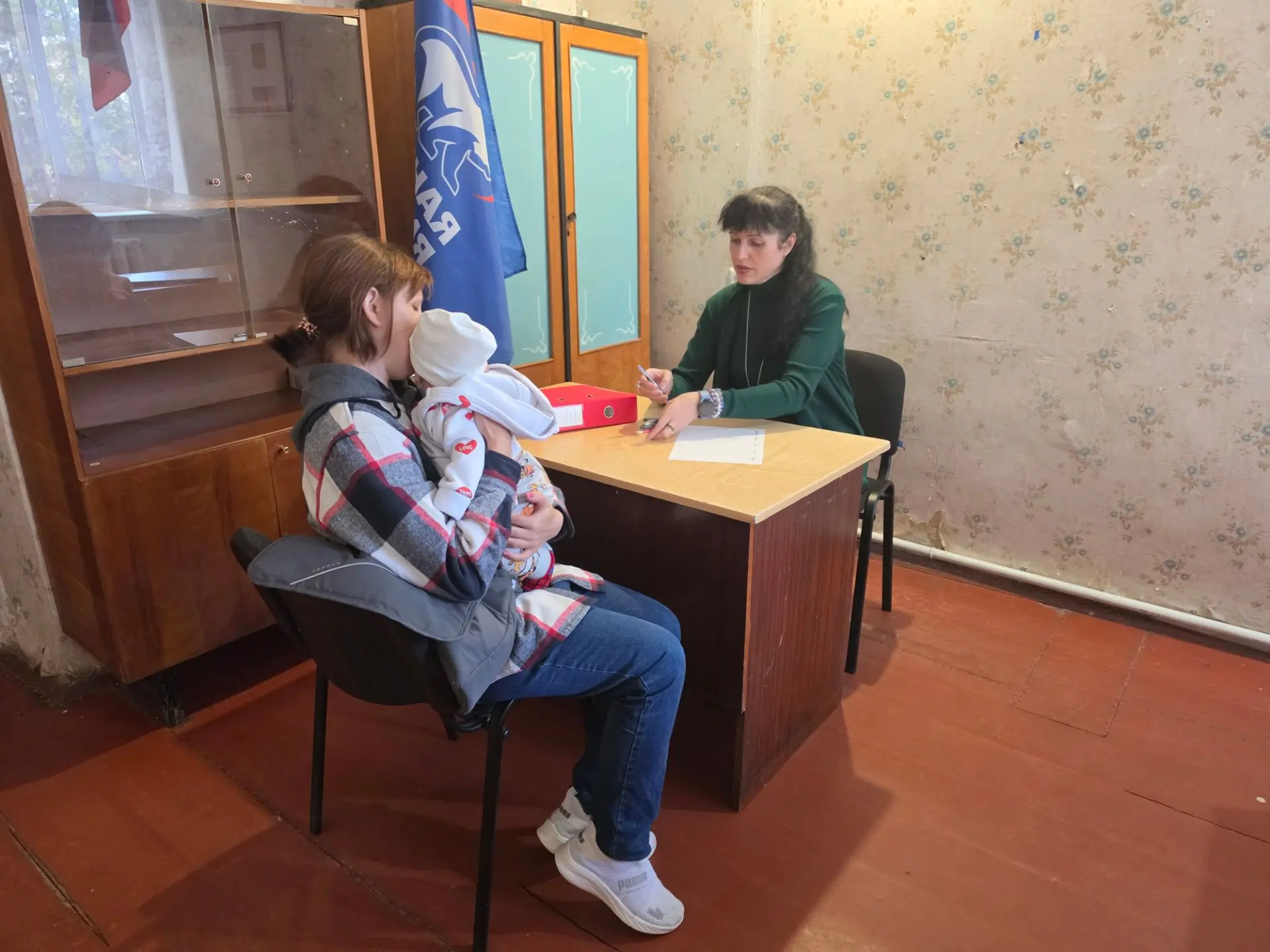 Прием граждан в с.Приморское.