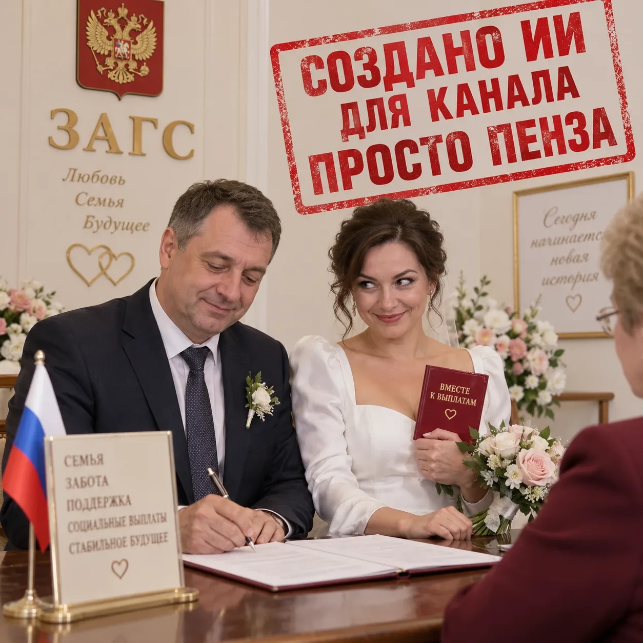 В Пензенской области раскрыли фиктивный брак участника СВО. Мужчина и женщина расписали...