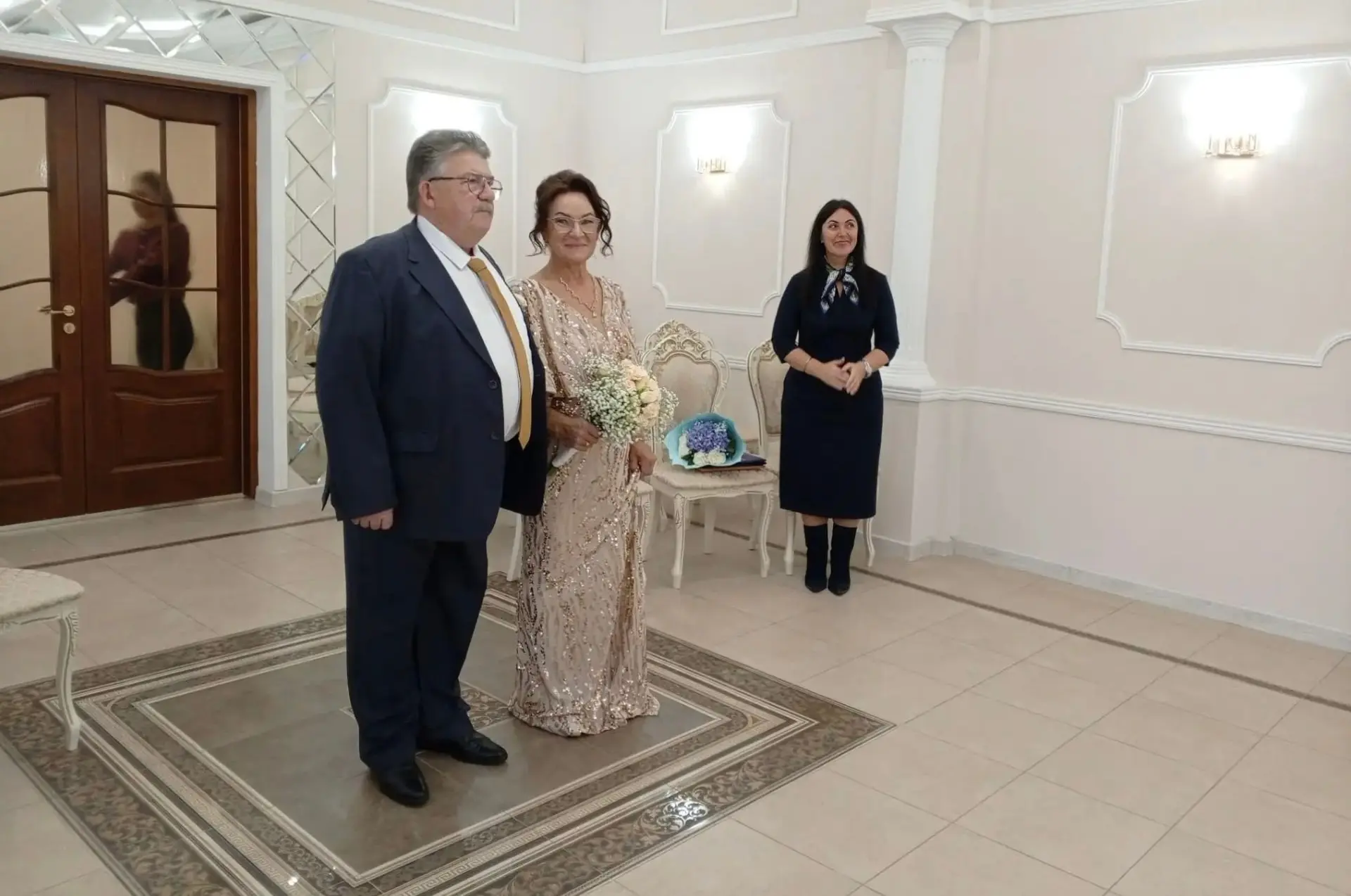 Золотая свадьба: 50 лет любви, верности и семейного тепла! 👩‍❤️‍👨