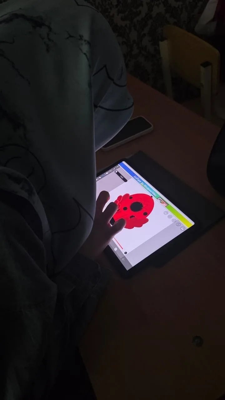 Урок на тему : «Стилизация животных», который провела преподаватель Садулаева Хава Муса...