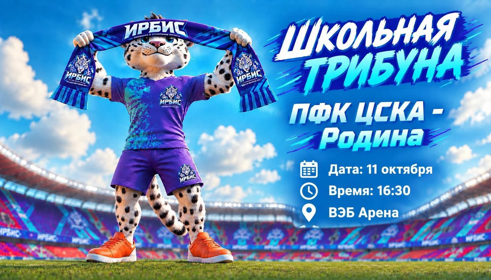 Информация по матчу ЦСКА — «Родина»