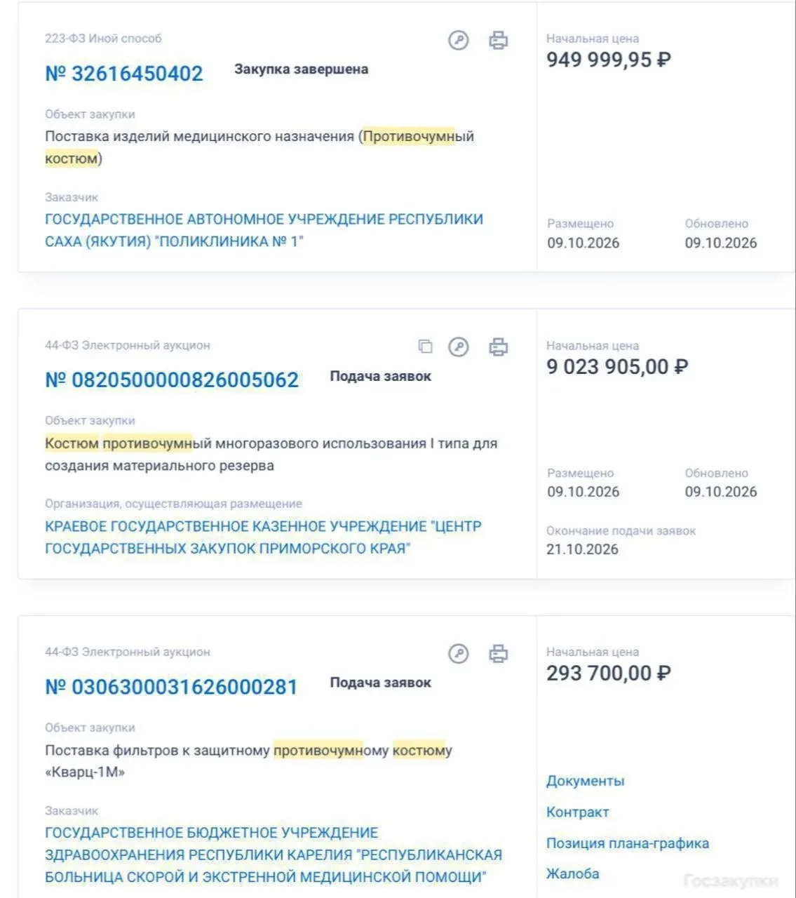 ⚡Миллионы рублей начали тратить на закупку противочумных костюмов в регионах России