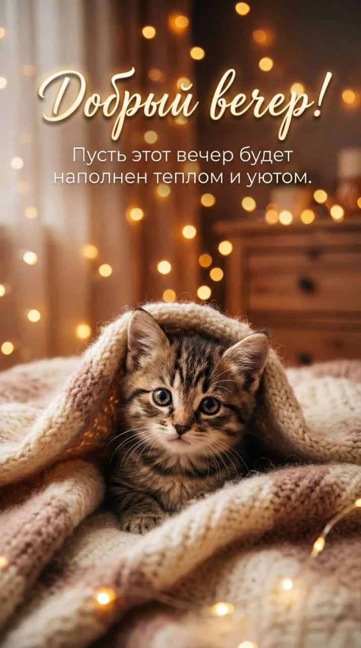 «Лучший вечер — это тот, который пахнет домом, свежезаваренным чаем и спокойствием».