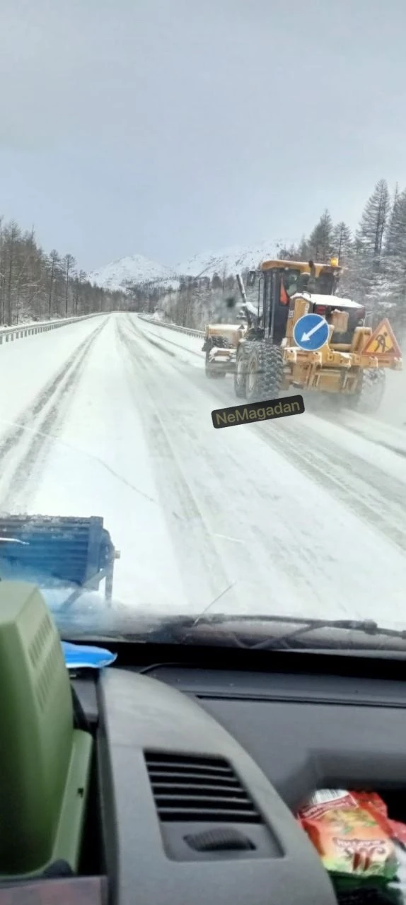 Трасса Среднеканская, дорога до Сеймчана