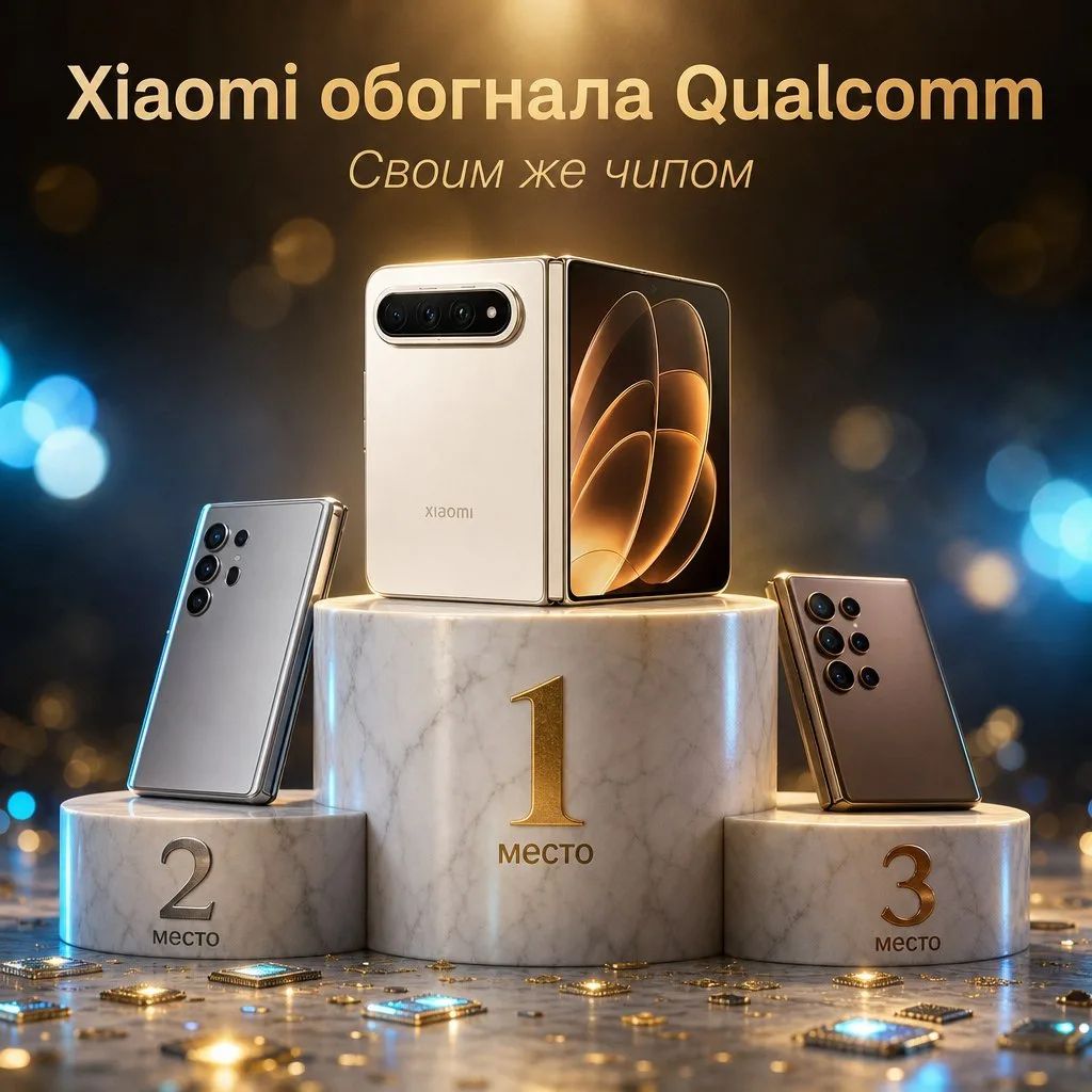 Сяоми впервые обогнала Qualcomm и MediaTek собственным процессором