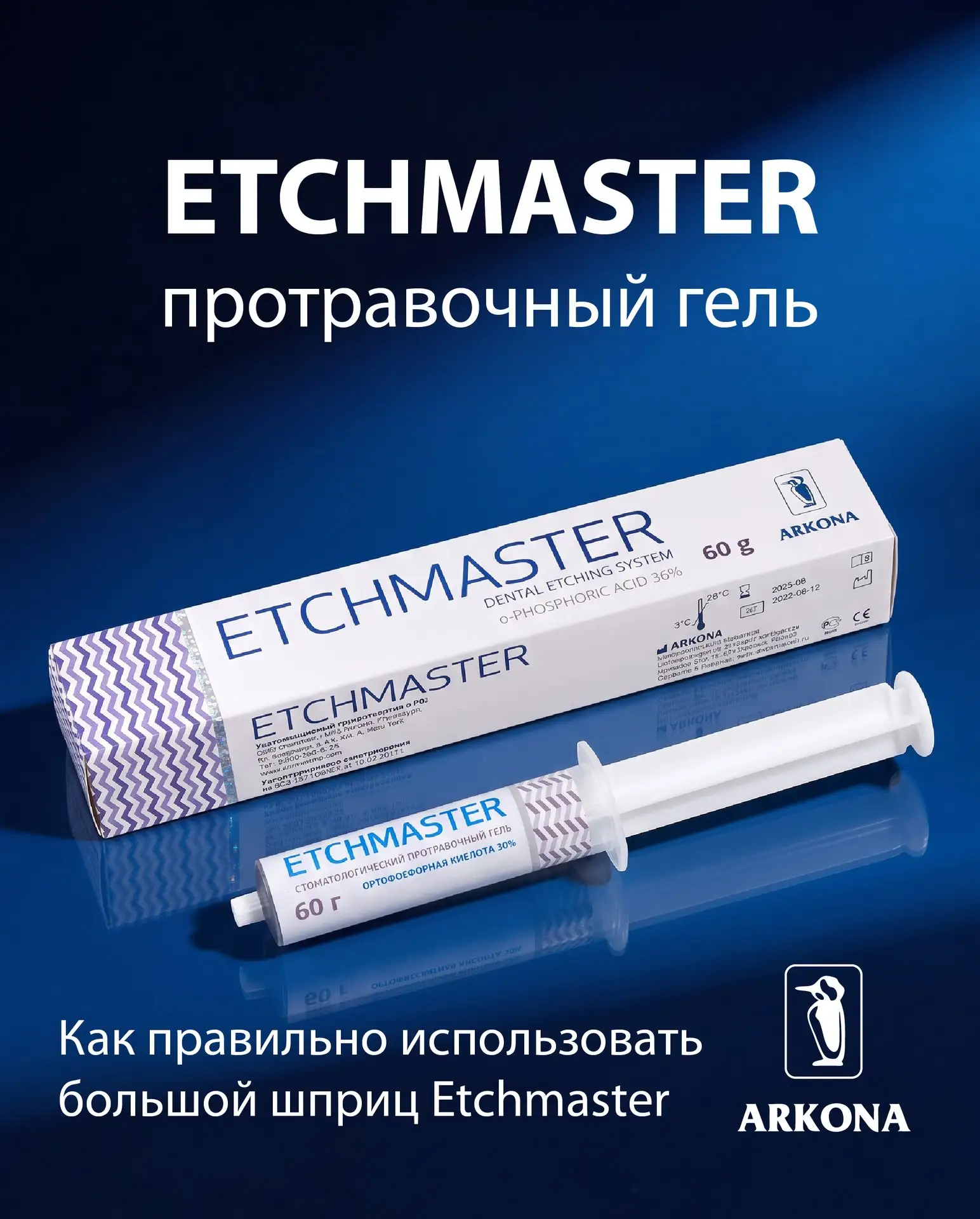 Как подружиться с большим шприцем Etchmaster 60 г и не усложнять себе жизнь?