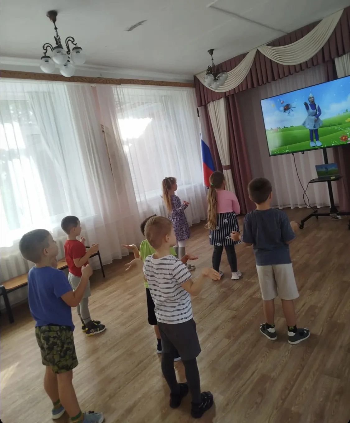В рамках реализации проекта «Предшкола: стандарт детского сада» на тематической неделе