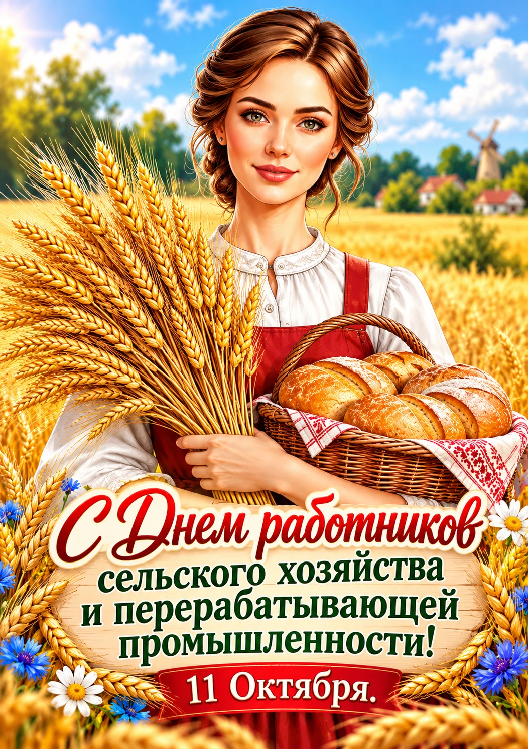 🌟 День работника сельского хозяйства и перерабатывающей промышленности.