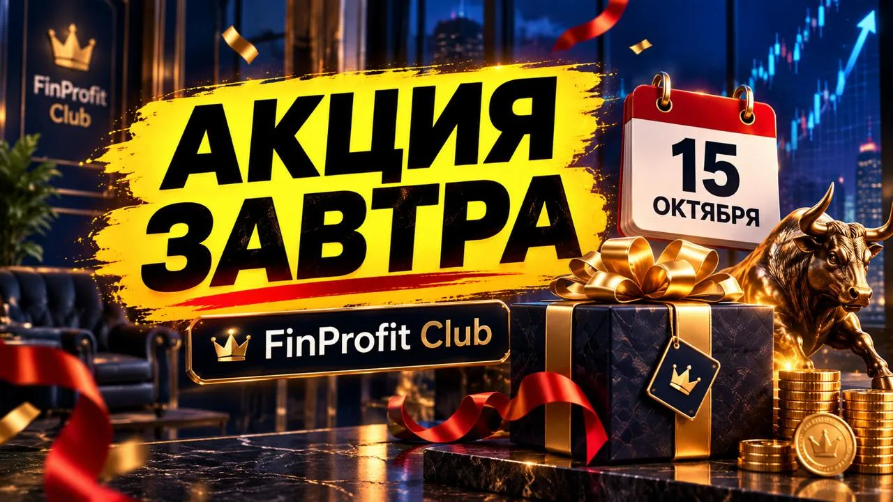 🎂 Завтра стартует моя традиционная акция ко дню рождения на FinProfit Club