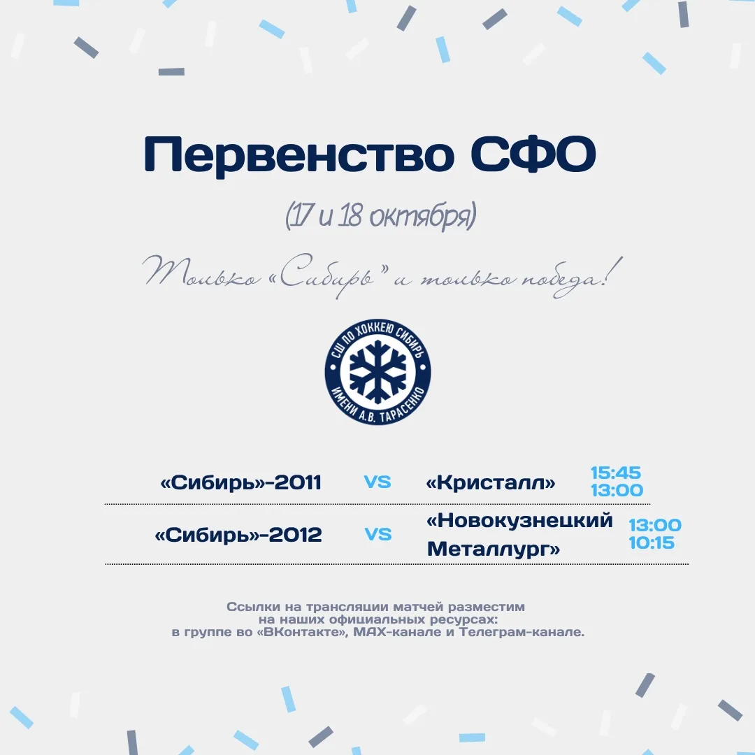 Ничего не планируем на субботу и воскресенье — у нас хоккей!