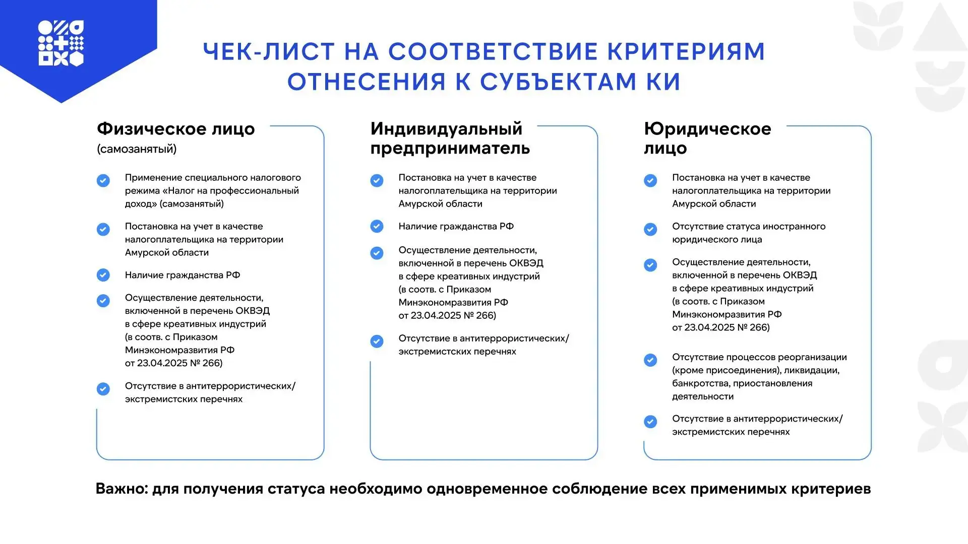 Стартовал прием заявлений в реестр креативных индустрий Приамурья