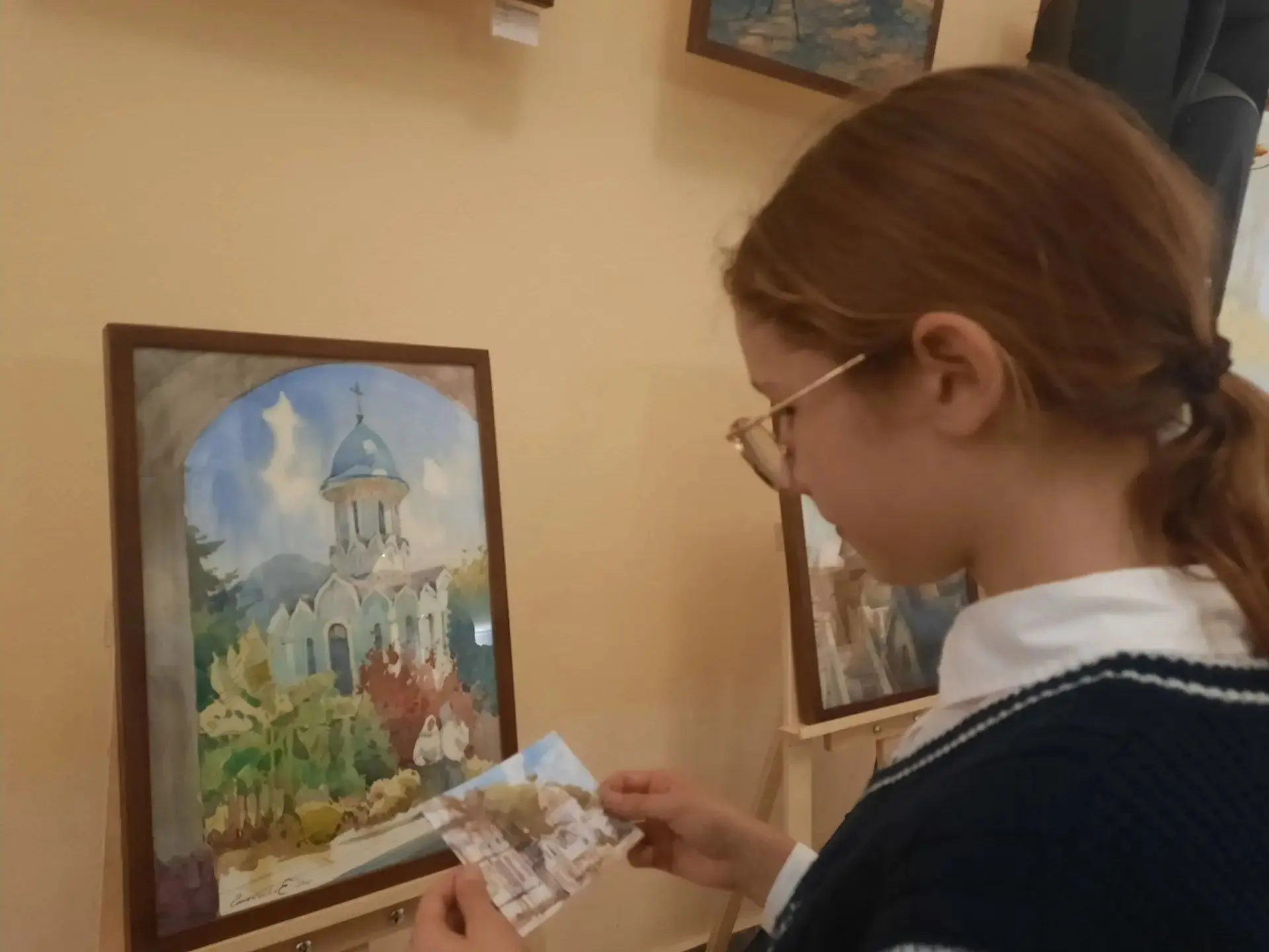 В Хосте открылась выставка «Монастырь под покровом Царицы Небесной»