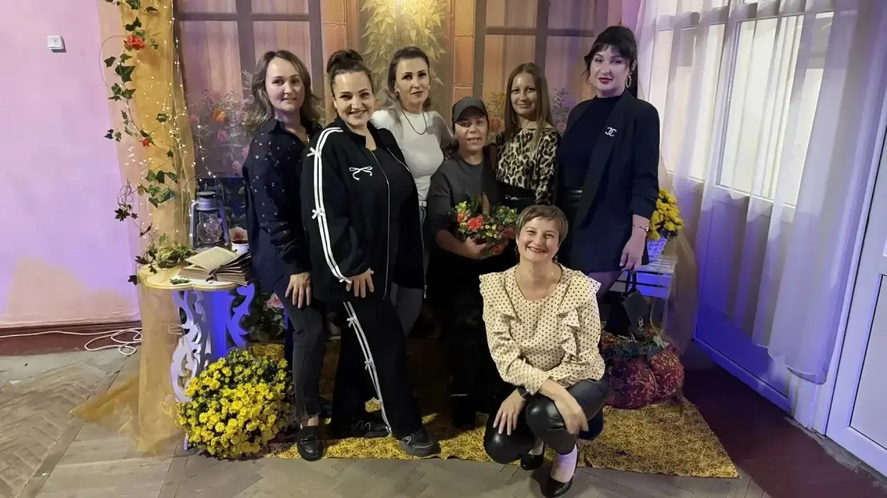 🍂 В Доме Культуры пос. им. М. Горького прошел вечер семейных пар «Листопад семейных це...