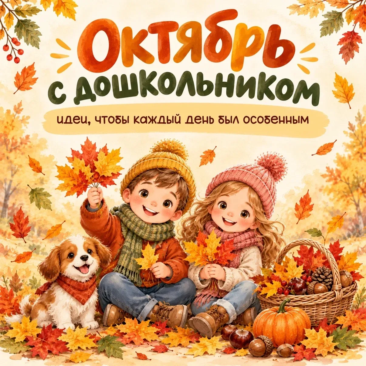 🍂 Октябрь шепчет: «Давай творить!» 🍂