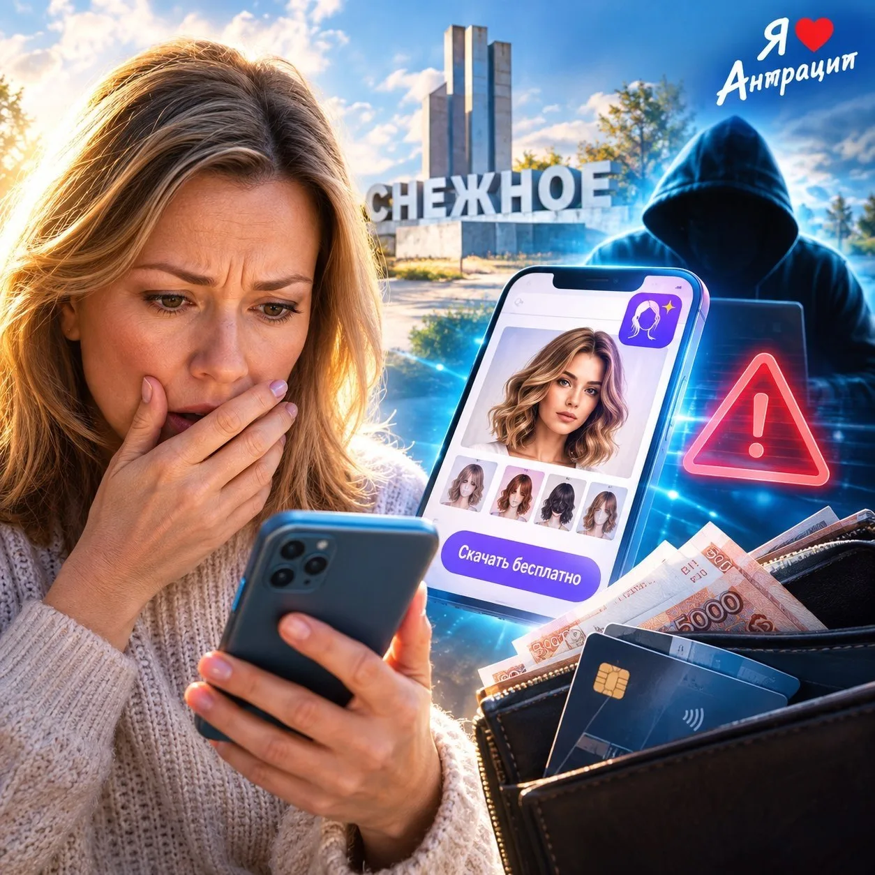 💇‍♀️ Хотела «примерить» причёску — осталась без 150 тысяч 💸