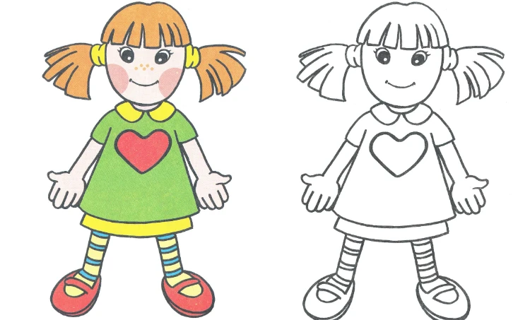 🧸 Волшебный мир игрушек — Раскраски для малышей 3–4 лет