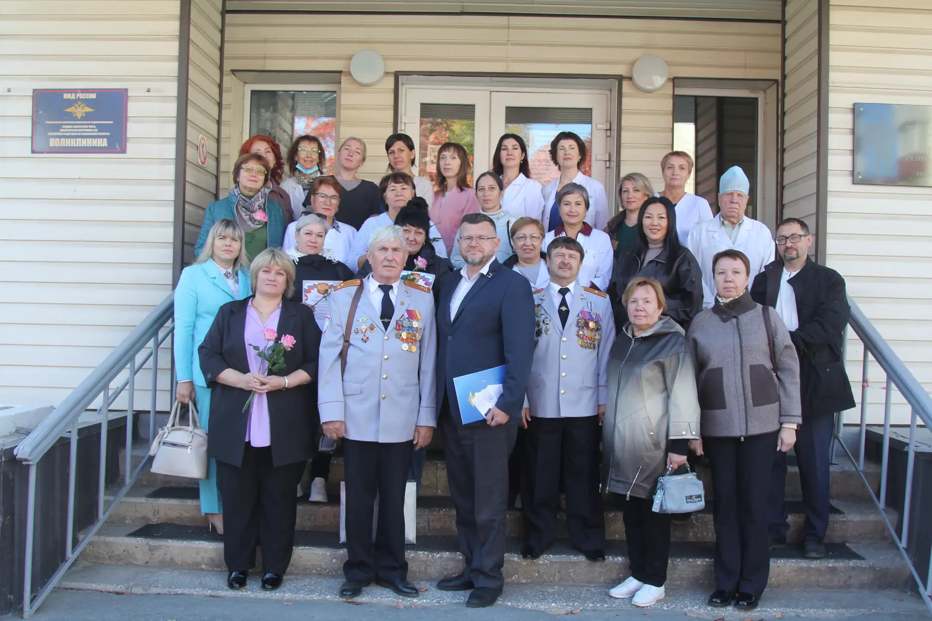 🎉 Торжественное мероприятие, посвящённое 105-летию Медико-санитарной части МВД России,...