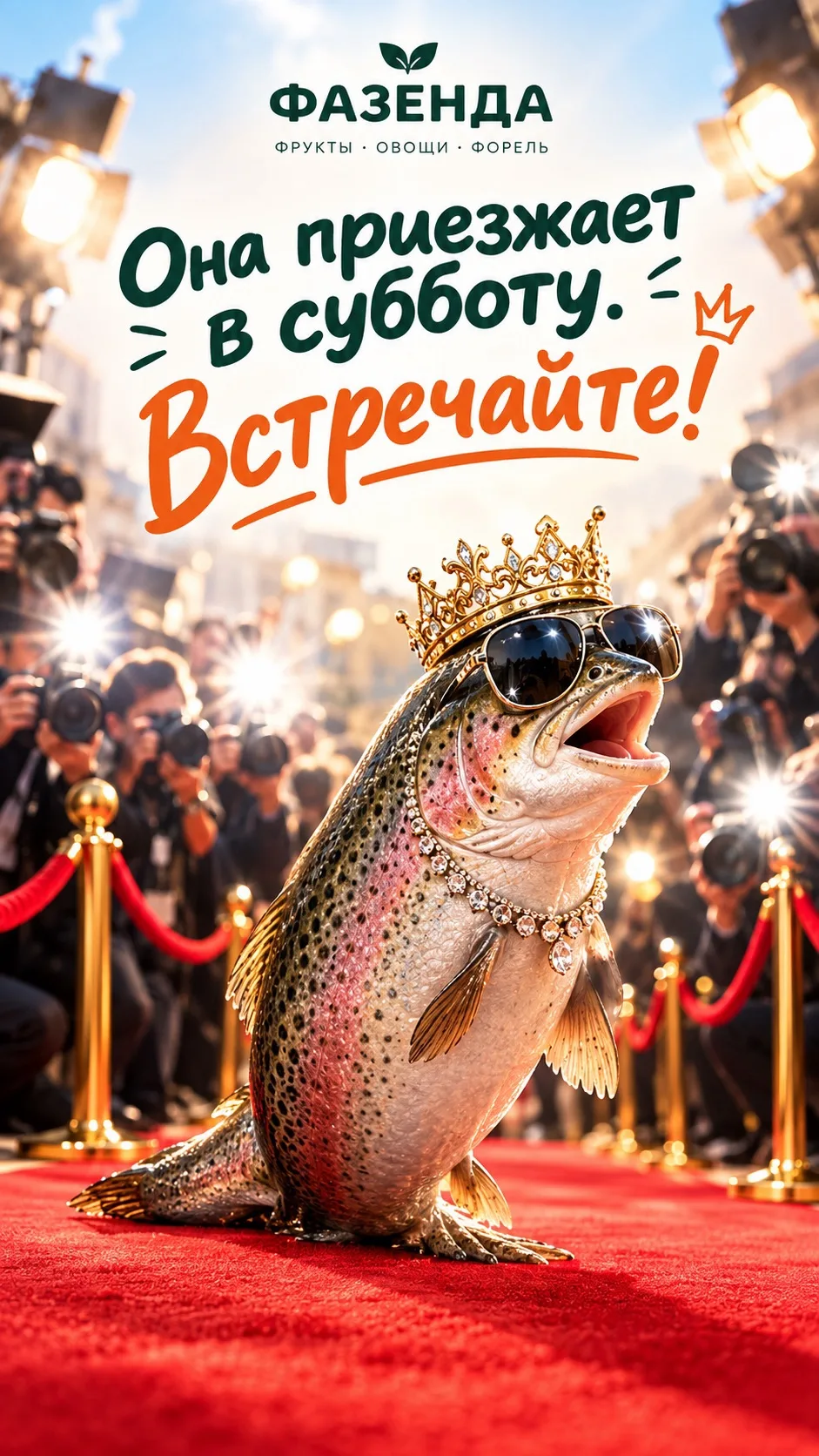 ВЫДАЧА ФОРЕЛИ — уже завтра СУББОТА, 17 ОКТЯБРЯ 🎣