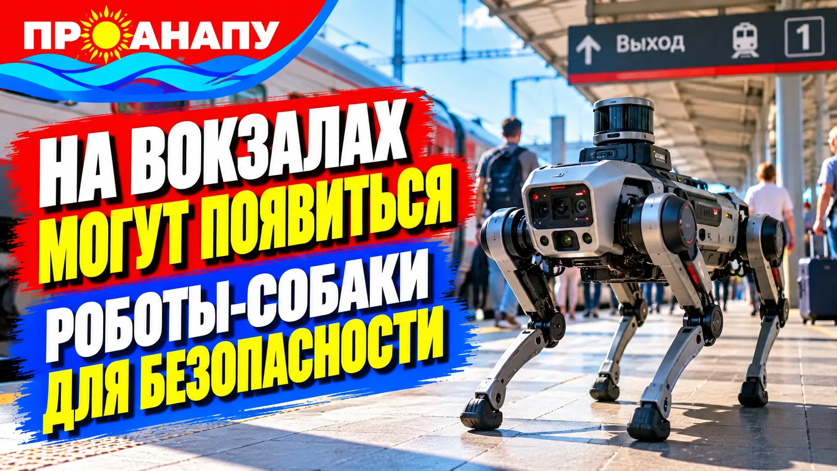 На железнодорожных вокзалах юга России могут появиться роботы-собаки
