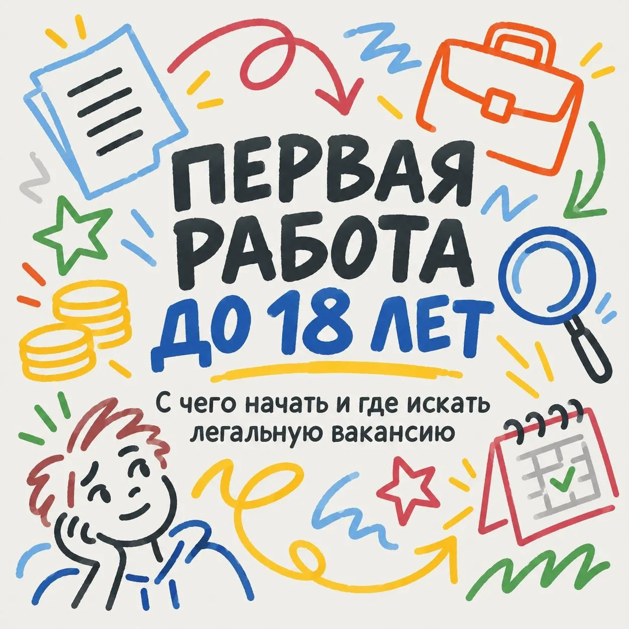 💼 Первая работа — это опыт, самостоятельность и свои деньги