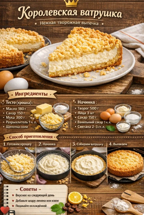 Королевская ватрушка