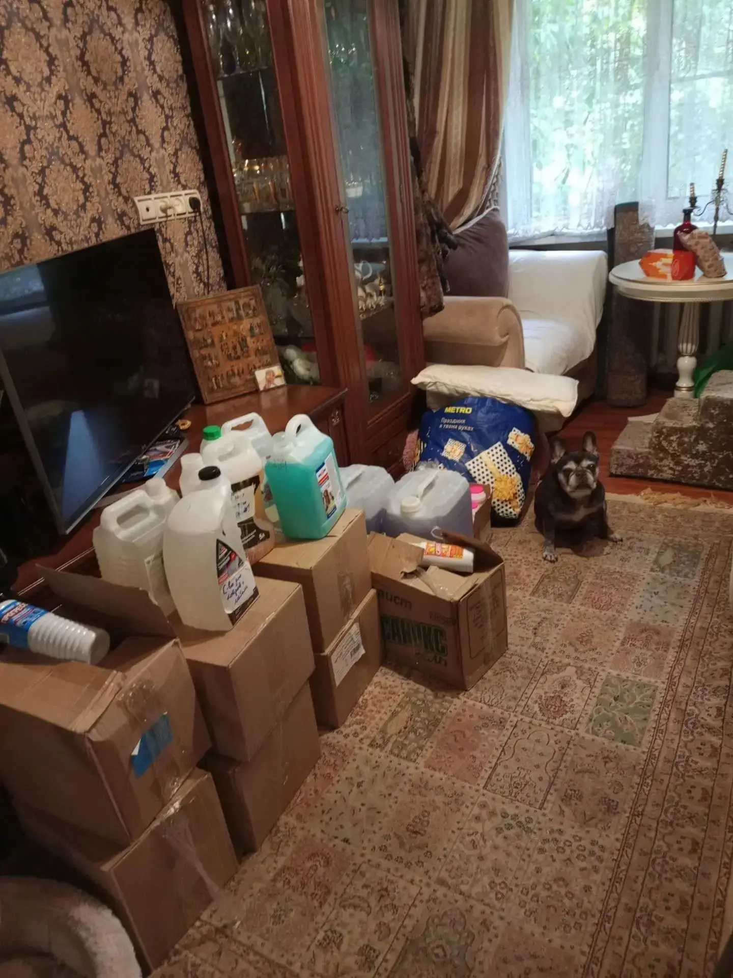 В прошлые выходные Мария отвезла из Москвы в Калугу гуманитарную помощь к Милене, где п...