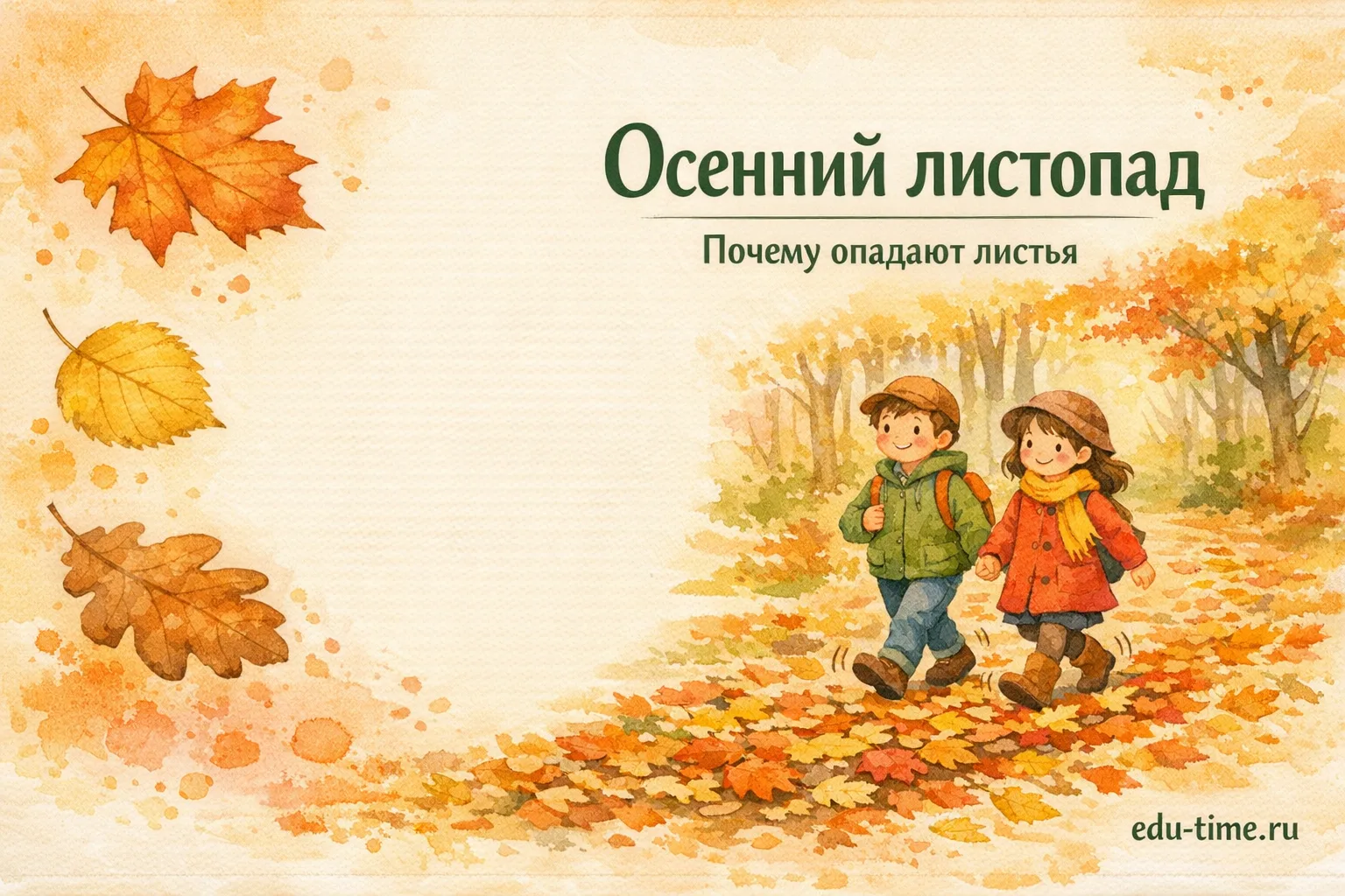 Осенний листопад 🍁