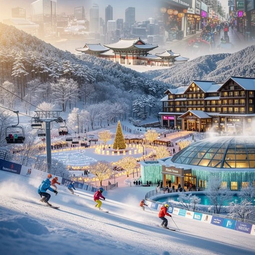 ⛷ Горнолыжный отдых в Корее + экскурсии