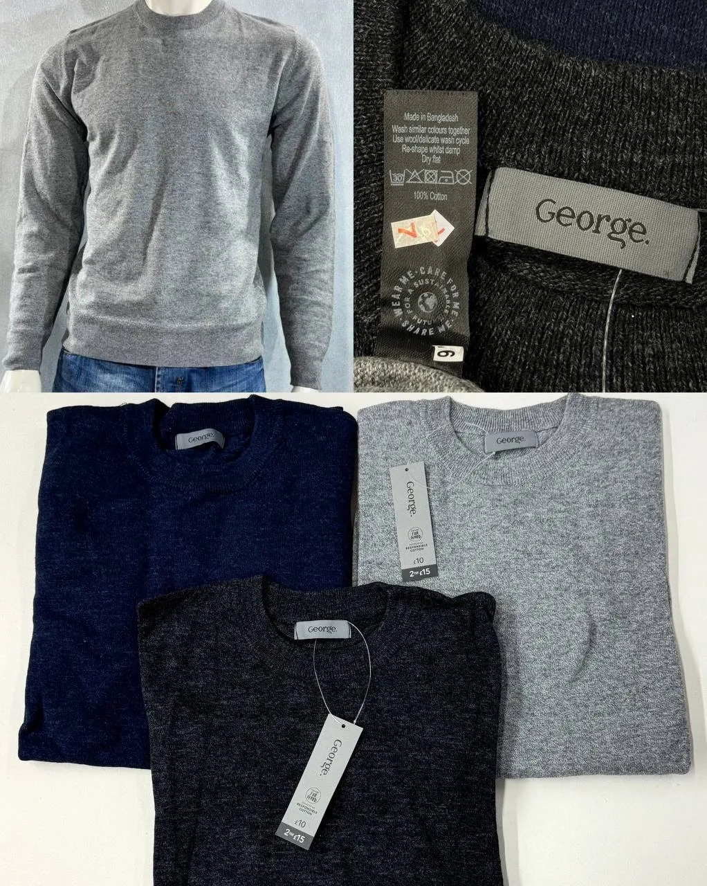 МУЖСКОЙ СВИТЕР GEORGE