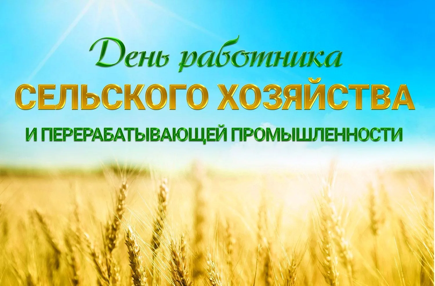 🌾Уважаемые работники и ветераны агропромышленного комплекса!