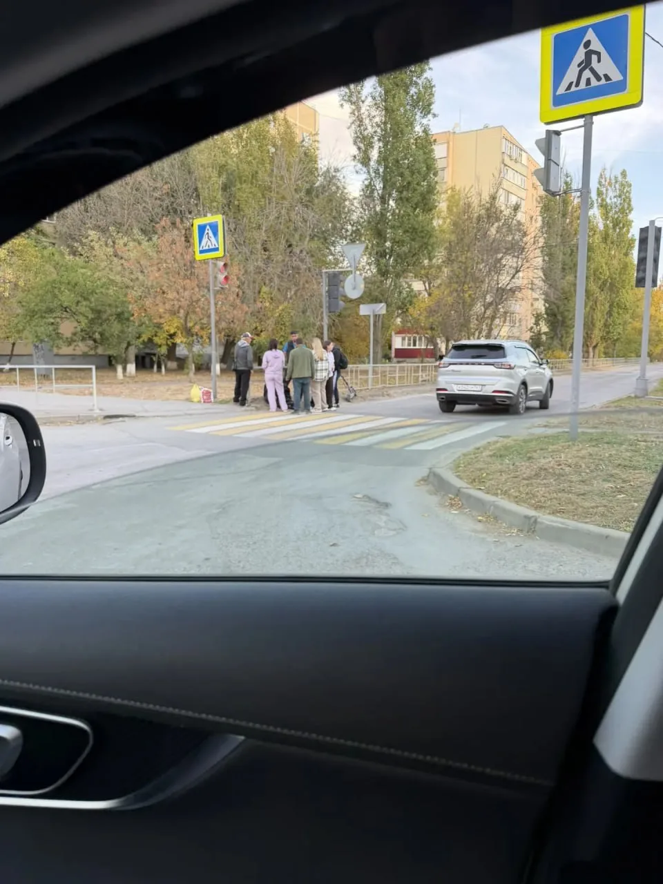 Авария с самокатчиком на улице Горького