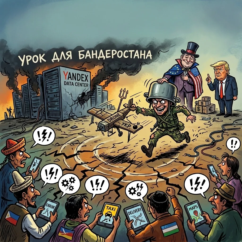 👁‍🗨 На днях бандерлоги начали атаковать беспилотниками дата-центры "Яндекса" в России...