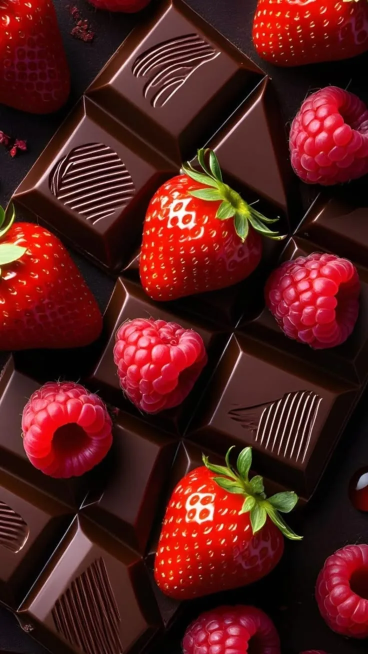 Девчонки, ловите ВКУСНЫЕ ОБОИ С ШОКОЛАДОМ 🍫 🥳🥰