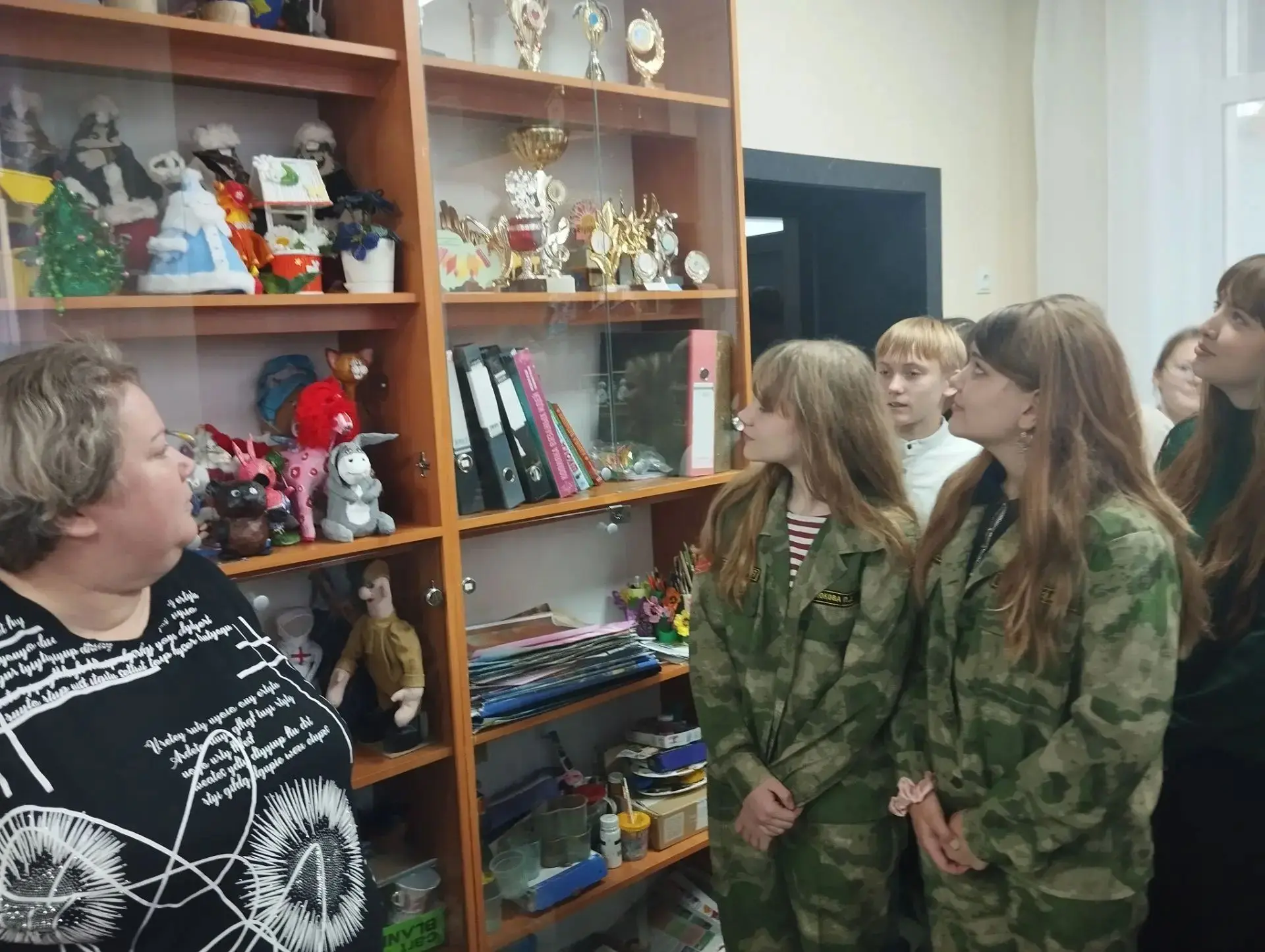 Кадеты 8а класса    побывали на экскурсии в  МАУ"Центр культуры и досуга" в рамках акци...