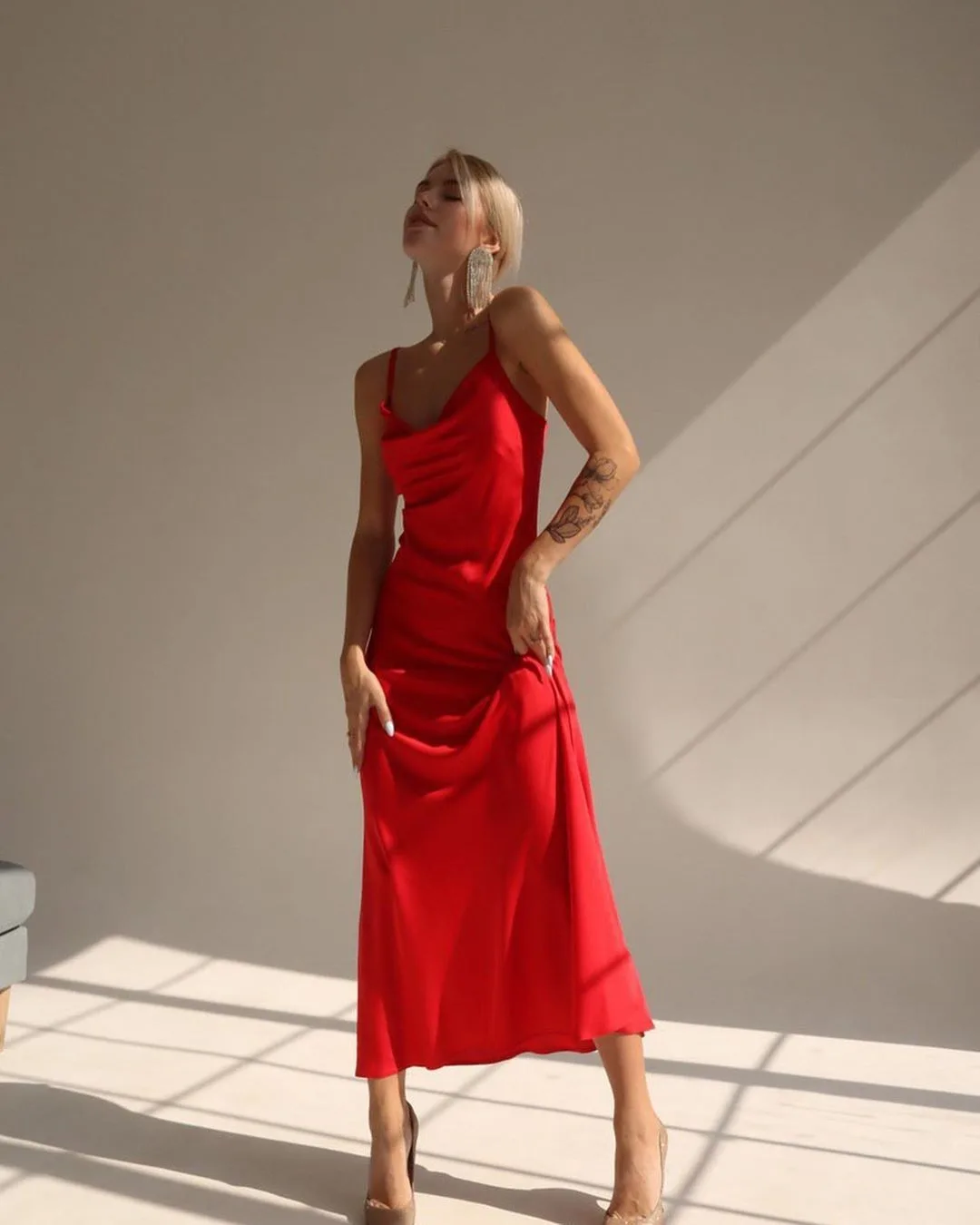 Шелк кади Valentino.  💋