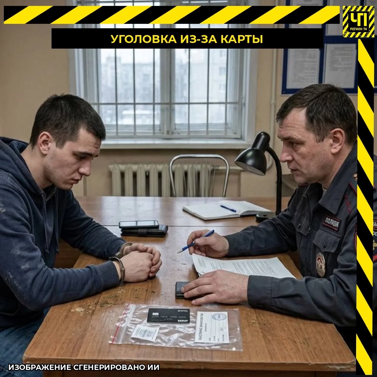 💳 Житель Южноуральска попал под уголовку из-за продажи банковской карты