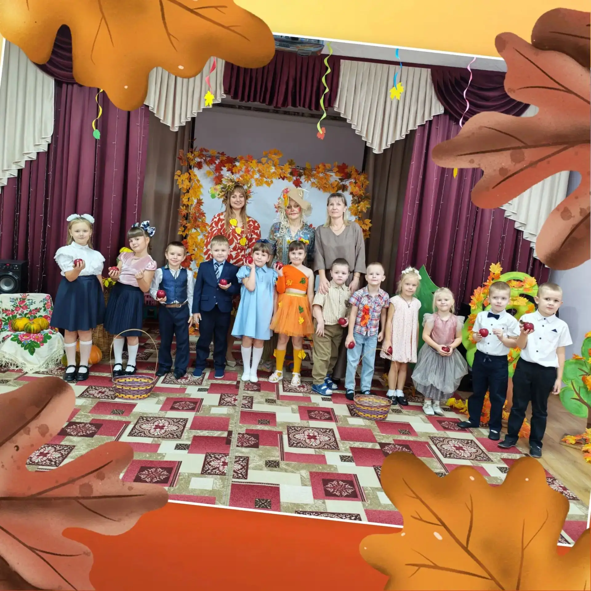🍂ОСЕННИЙ ПРАЗДНИК "ПУГАЛО В ГОСТЯХ У РЕБЯТ" 🍂