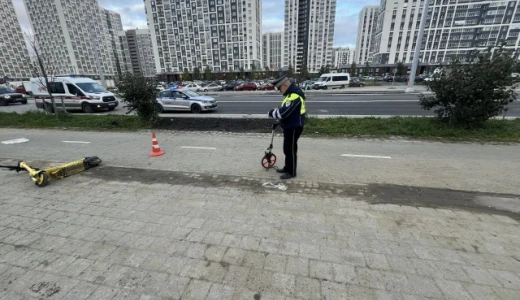 В Академическом автоинспекторы изъяли кикшеринговый электросамокат после наезда на ребенка