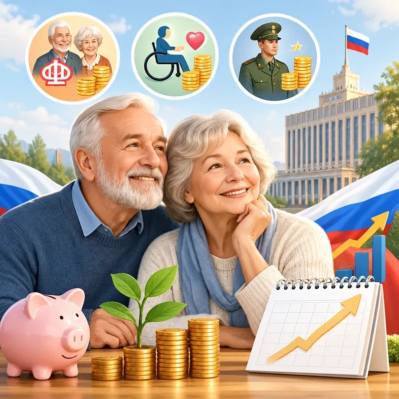 Все виды пенсий повысят в России в 2027 году 💰📈