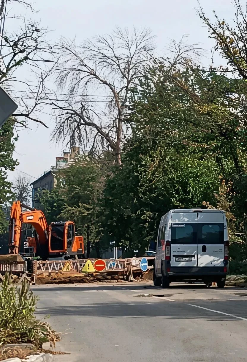 🚧 Перекрытие на Коммунистическом