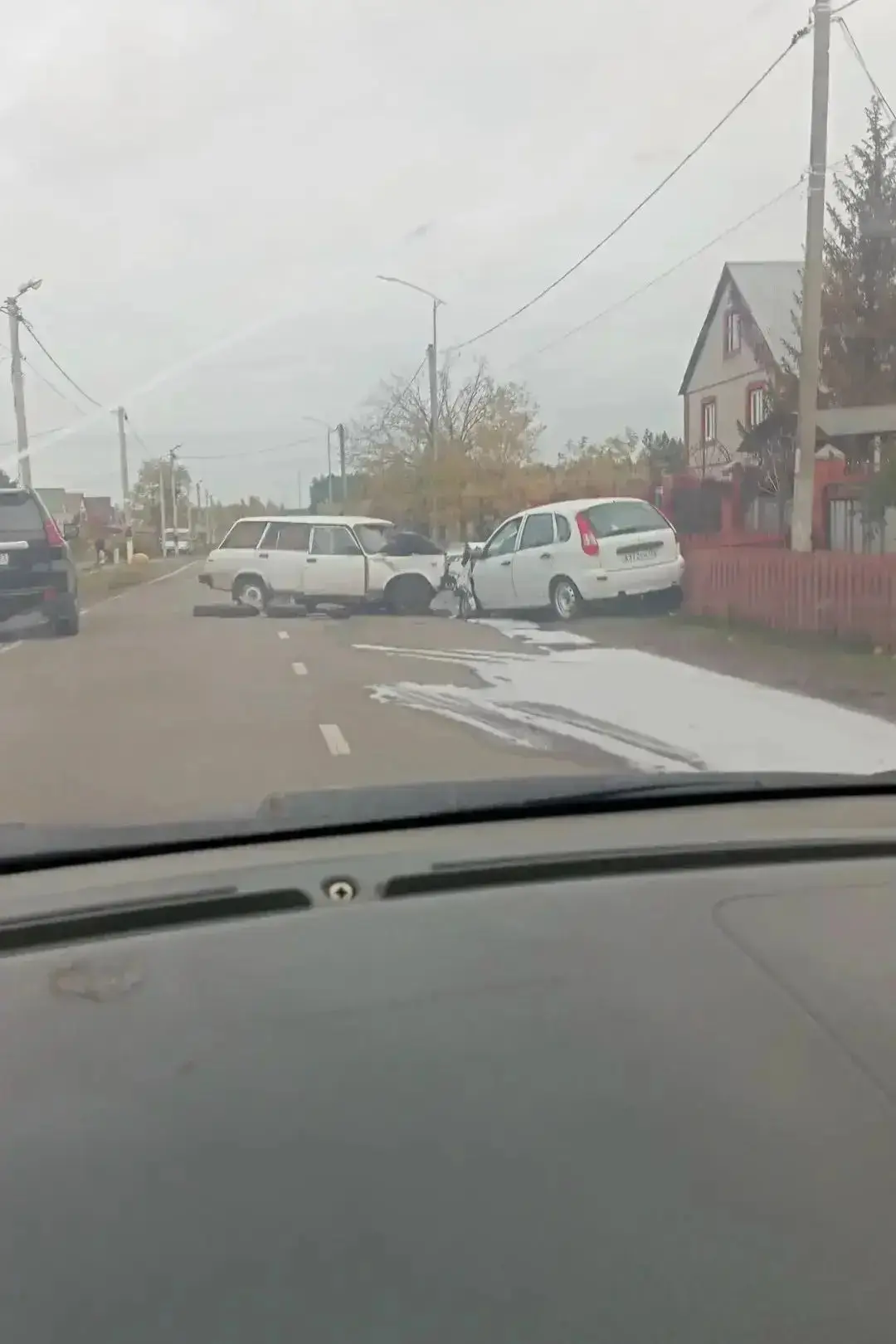ДТП в Незнамово.